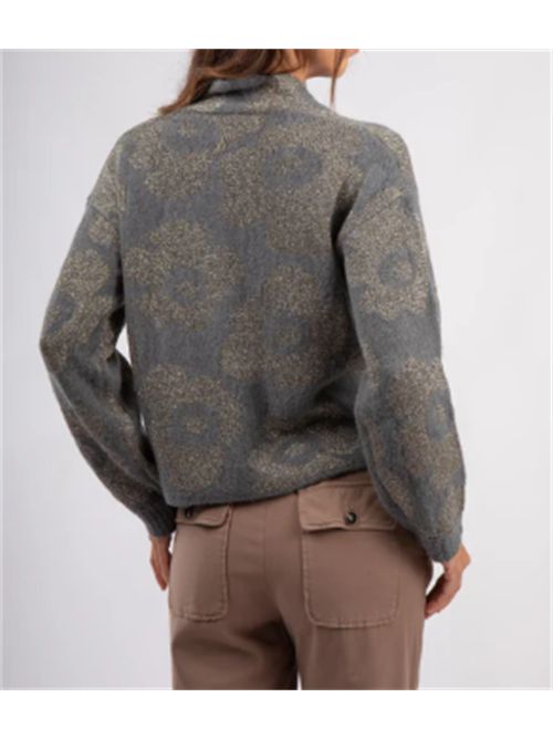 Cardigan in alpaca e lana jacquard Alessia Santi ALESSIA SANTI | 521SD53047-529125-04